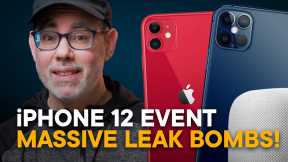 iPhone 12 Event — Reacting to MASSIVE Leak Bomb!