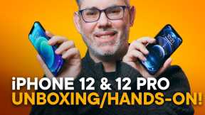 Unboxing iPhone 12 & Pro — Hands-On EVERYTHING!