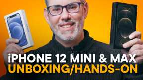 Unboxing iPhone 12 mini & iPhone 12 Pro Max — Hands-On!