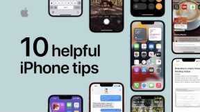 10 helpful iPhone tips | Apple Support