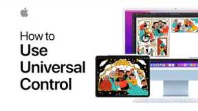 How to use Universal Control on Mac and iPad | Apple Support