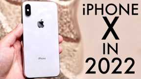 iPhone X In 2022! (Still Worth It?) (Review)