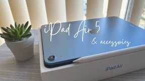 iPad Air 5 Blue Unboxing + Accessories from ESR ?