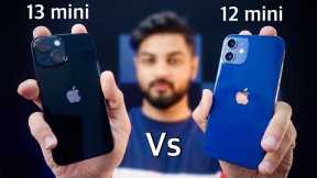 iPhone 12 mini Vs iPhone 13 mini Comparison Hindi | Specs | gaming | Camera | Battery | Mohit Balani