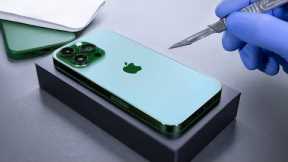 iPhone 13 Pro Green Unboxing and Camera Test - ASMR