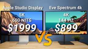 Apple Studio Display vs Eve Spectrum 4K - Which Is the Best Monitor for Mac?