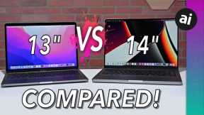 13 MacBook Pro VS 14 MacBook Pro! FULL COMPARE!