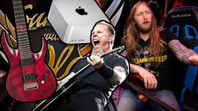 SWOLA83 - JAMES HETFIELD GUITAR STRINGS, KORN NEW SINGLE, MAC STUDIO, UNDEATH