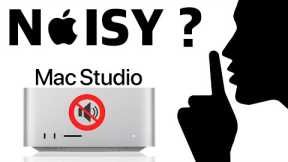 ? EXCESSIVE FAN NOISE...GONE??? Apple Mac Studio M1 MAX v iMac