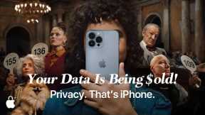 Privacy on iPhone | Data Auction | Apple