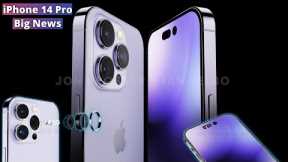 iPhone 14 Pro Big news & First look
