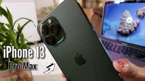 iPhone 13 Pro Max Unboxing - Apple iPhone 13 Pro Max - Alpine Green Unboxing + Accesories ???