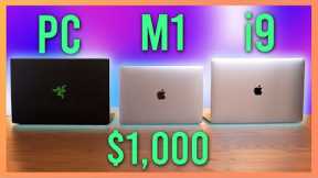 What is the BEST $1,000 used laptop? Apple Silicon vs Intel Mac vs PC