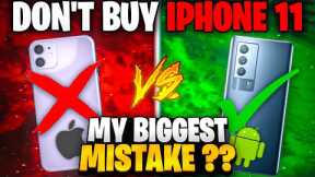 MY BIGGEST MISTAKE IPHONE 11 ? DON’T BUY IPHONE 11 FOR PUBG & BGMI | IPHONE VS ANDROID FOR GAMING