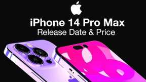 iPhone 14 Pro Max Release Date and Price – 5,000 mAh BATTERY LIFE!