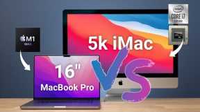 16 MacBook Pro vs 5k iMac: Which is a better desktop?