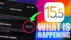 iOS 15.5 - iPhone Battery Health DROPS If You Update !?