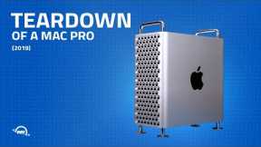 Teardown of the 2019 Mac Pro