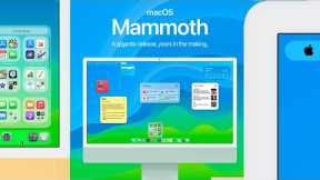 macOS 13 Mammoth : New Menu Bar , Widgets & Much More!
