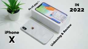 iPhone X Unboxing in 2022 ? Review | Buying iPhone X In 2022 Worth It | Hindi
