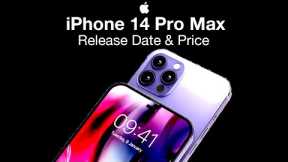 iPhone 14 Pro Max Release Date and Price – NEW DESIGN PHOTO LEAK!