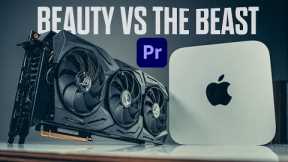 M1 Max Mac Studio vs Custom PC with Premiere Pro | Beauty vs Beast