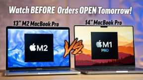 13 M2 MacBook Pro vs 14 MacBook Pro - What you NEED to KNOW!