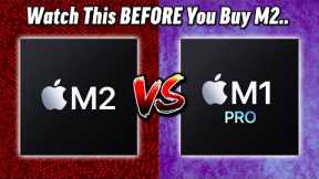 Apple M2 chip vs M1 Pro - How much SLOWER is the M2?