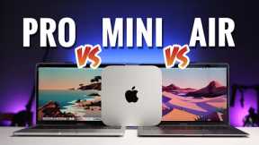 How to ACTUALLY Choose! M1 MacBook Air vs MacBook Pro vs Mac Mini