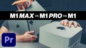 M1 Showdown for Premiere Pro | Mac Studio vs MacBook Pro vs Air