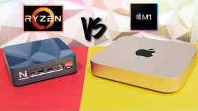 Mini PC vs Mac Mini. Ryzen 9 5900HX Mini PC Review.