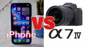 iPhone 13 Pro vs Sony a7iv - Can iPhone replace a Pro Camera?