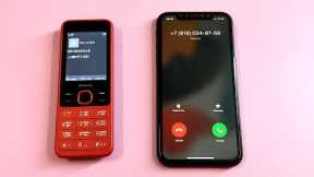 iPhone 11 vs Nokia 150 Incoming call & Outgoing call