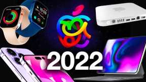 Apple 2022 Product Release Roadmap - iPhone 14, iPad Pro M2, Mac Mini M2 etc