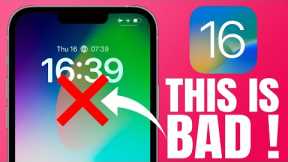 Big iPhone Features REMOVED Forever on iOS 16 !