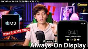 WOW! Always On Display iPhone 14 & iPad Pro M2 !! Bocoran Terbaru Apple Juni 2022