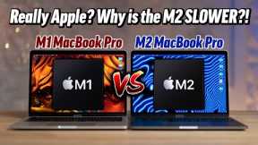 M1 vs M2 MacBook Pro - ULTIMATE COMPARISON!