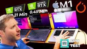 When M1 DESTROYS a RTX card for Machine Learning | MacBook Pro vs Dell XPS 15