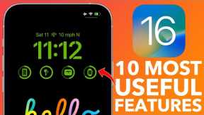 iOS 16 - Most USEFUL Features for iPhone Users !