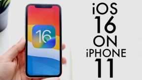 iOS 16 On iPhone 11! (Review)