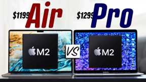 M2 MacBook Air vs M2 MacBook Pro - What Apple DIDN’T Mention!