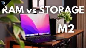 M2 Macbook Air - Is it better to upgrade to 16GB RAM or 512GB storage?