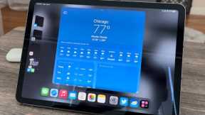 iPadOS 16 preview on M1 iPad Air