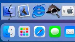 macOS Dock Evolution (10.0 - present)