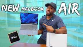 NEW M2 MacBook Air 2022 Unboxing & Review!