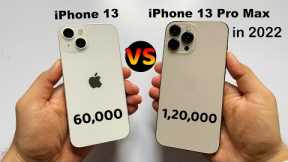 iPhone 13 Most Value For Money? | iPhone 13 vs iPhone 13 Pro Max Detailed Comparison in 2022 (HINDI)