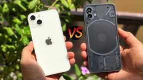 iPhone 13 vs Nothing Phone 1 Detailed Camera Comparison🔥 SURPRISING RESULTS!😍 (HINDI)