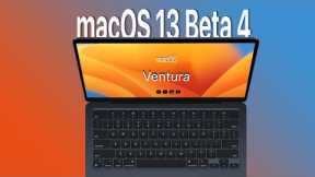 macOS 13 Ventura Beta 4 Is Out! - What's New?