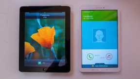 Samsung Galaxy Tab vs Apple iPad Incoming Calls