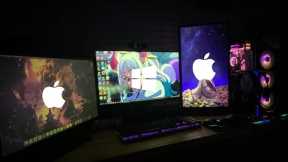 M1 Mac Mini Dual PC Streaming Setup and Dual Monitors